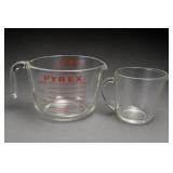 Two Glass Measuring Cups incl. 2L Pyrex