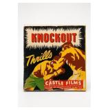 Castle Films Knockout Thrills 16mm Film Box