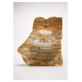 Polished Banded Onyx Stone Ashtray