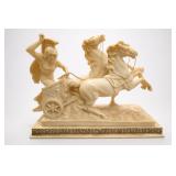 A. Santini Roman Charioteer Sculpture