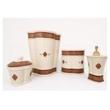 Croscill Bellissima 4-Piece Bath Accessory Set