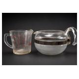 Fire-King Measuring Cup & Glass Casserole