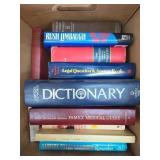 Box Lot of Assorted Reference and General Books