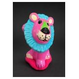 Colorful Painted Lion Hanging Ornament