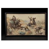 Charles Russell Framed print