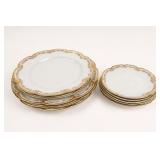 Haviland Floral Scalloped Plates and Bowls
