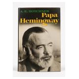 A.E. Hotchner Papa Hemingway Hardcover Book