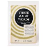 Three Magic Words by U. S. Andersen Book