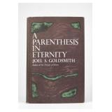 Goldsmith A Parenthesis in Eternity Hardcover