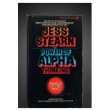 Jess Stearn The Power of Alpha-Thinking Book