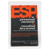 ESP: A Personal Memoir by Rosalind Heywood Book