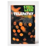 Sybil Leek Telepathy Hardcover Book, 1971
