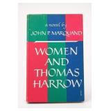 John P. Marquand Women and Thomas Harrow Novel