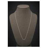 18-Inch Sterling Silver Chain Necklace
