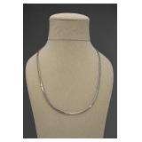 Sterling Silver Collar Necklace