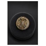 Antique Imperial Russian Brooch w Mother of Pearl
