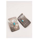 Sterling Silver Turquoise Earrings