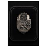 Sterling Silver 4H Brooch