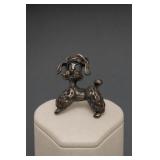 Sterling Silver Poodle Pendant