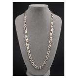 Sterling Silver Necklace 55.6g