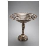 Sterling Silver Weighted Pedestal Compote