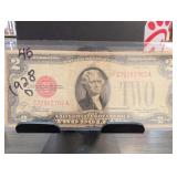United States Treasury 1928-D $2 Red States Note