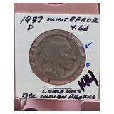 1937 Buffalo Nickel