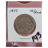 1925 Buffalo Nickel