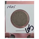 1905 Liberty Head V Nickel