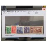 New Zealand 1936 Chamber of Commerce Stamps