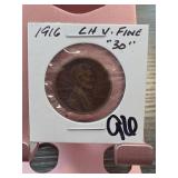 1916 Lincoln Wheat Cent