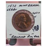 1972 Lincoln Memorial Cent