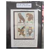U.S. Scott 1760-63 American Owls Block