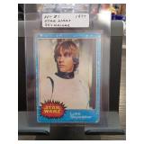 1977 Star Wars Luke Skywalker Card