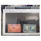 1928 U.S. Aeronautics Stamps, Scott 649-650