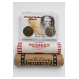 Wheat & BU Shield Cent Rolls and More