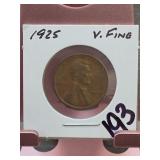 1925 Lincoln Wheat Cent