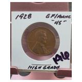 1928 Lincoln Wheat Cent