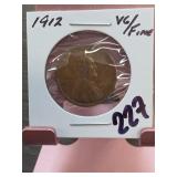 1912 Lincoln Wheat Cent