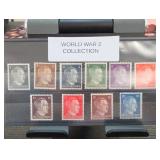 Deutsches Reich Hitler Head Postage Stamps