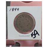 1899 Liberty Head V Nickel