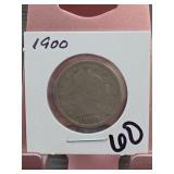 1900 Liberty Head V Nickel, With CENTS reverse
