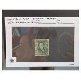 1906 Scott 314 1Â¢ Benjamin Franklin Stamp
