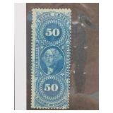 1862 50c Revenue Stamp