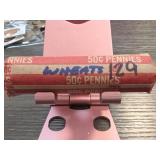 Roll of Mixed Wheat Cents