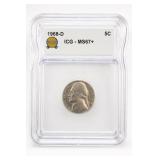 1968-D Jefferson Nickel