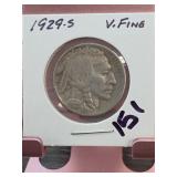 1929-S Buffalo Nickel