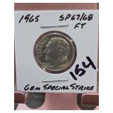 1965 Roosevelt Dime