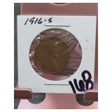 1916-S Lincoln Wheat Cent