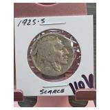 1925 Buffalo Nickel
